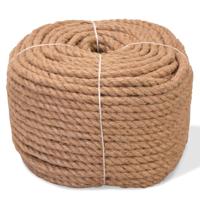 vidaXL Touw 100% jute 12 mm 100 m