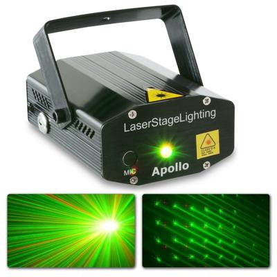 BeamZ Apollo multipoint lasereffect rood-groen 170mW