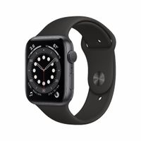 Refurbished Apple Watch Series 6 44mm Zwart Als nieuw