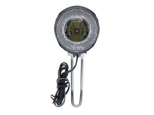 Simson koplamp Round naafdynamo 7 lux led zwart