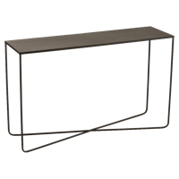 J-Line Sidetable Kruis Zwart 120x35x75