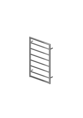 Eastbrook Kenilworth radiator 80 x 50cm 167 watt chroom Eastbrook Kenilworth radiator 80 x 50cm 167 watt chroom