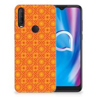 Alcatel 1S (2020) TPU bumper Batik Oranje