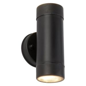 Searchlight Kunststof wandspot Coastal Up - Down 2-lichts zwart 7592-2BK