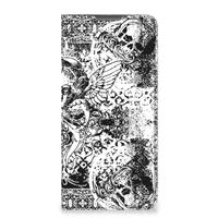 Mobiel BookCase Motorola Moto G52 | Moto G82 Skulls Angel - thumbnail