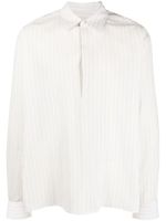 Lanvin chemise en coton à rayures - Blanc - thumbnail