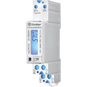 Finder 7M.24.8.230.0010 Bidirectionele kWH-meter (DIN-rail) Digitaal 40 A Conform MID: Ja 1 stuk(s)