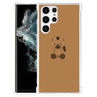 Samsung Galaxy S22 Ultra Stevig Bumper Hoesje Baby Hyena