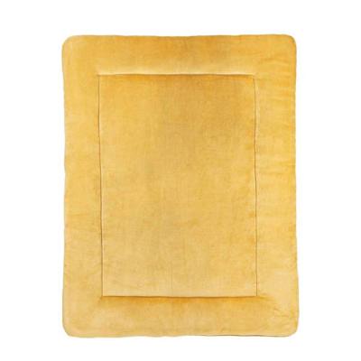 Meyco boxkleed Knit basic 77x97 cm honey gold