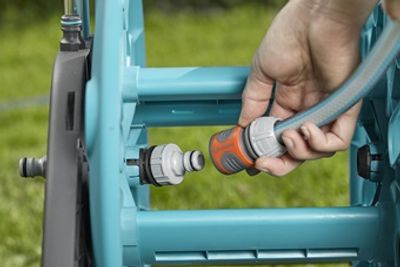 GARDENA CleverRoll M Easy 18515-20 Slangwagen 1 stuk(s) Turquoise, Oranje, Grijs