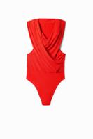 Nathy Peluso body met hoodie - RED - L - thumbnail