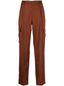 Briglia 1949 pantalon plissé Marlene à poches cargo - Orange