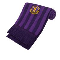 Wednesday Scarf Nevermore Academy Purple 190 - thumbnail