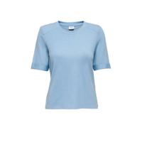JDY fijngebreide top lichtblauw