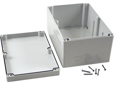 Hammond Electronics 1554VBGY Universele behuizing 240 x 160 x 120 ABS Grijs 1 stuk(s)