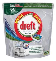 Dreft Platinum All in One Vaatwastabletten - 68 stuks