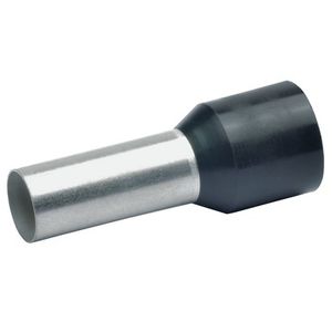 Klauke 17816 Adereindhulzen 25 mm² Deels geïsoleerd Zwart 50 stuk(s)