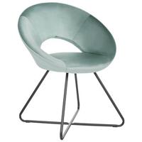 Beliani - RACHEL - Fauteuil - Mintgroen - Fluweel