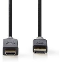 DisplayPort - HDMI-kabel | DisplayPort male - HDMI-connector | 2,0 m | Antraciet [CCBW37100AT20]