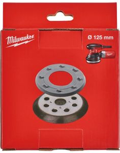 Milwaukee Accessoires Basisplaat voor ROS 125 Ø 125 mm / 8 gaten - 4932430091