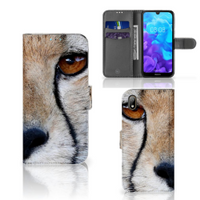 Huawei Y5 (2019) Telefoonhoesje met Pasjes Cheetah