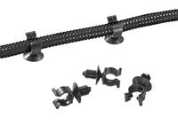 Hellermann Tyton ctc10ft6 zwart 500pièce (S) kabelboxen en kabelbinders - ranges-câbles en satellietontvangers (zwart, 8 mm, 21,4 mm, 1 cm, 500 stuks (S))