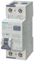 Siemens 5SU13547KK16 Aardlekschakelaar/zekeringautomaat 2-polig 16 A 0.03 A 230 V