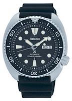 Horlogeband Seiko 4R36-04Y0 / SRP777J1 / R02F011J0 Rubber Zwart 22mm - thumbnail