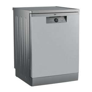 Beko BDFN26430XC CornerIntense Vrijstaande vaatwasser Zilver