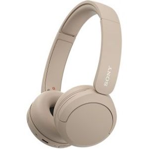 Sony WH-CH520 Headset Draadloos Hoofdband Oproepen/muziek USB Type-C Bluetooth Oplaadhouder Crème