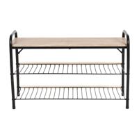 Schoenenrek Lily - 3 planken - 80x31x51 cm