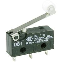 ZF DB1C-A1RC Microschakelaar DB1C-A1RC 250 V/AC 6 A 1x aan/(aan) Moment 1 stuk(s)