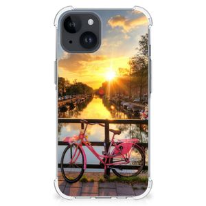 iPhone 15 Telefoonhoesje met valbescherming Amsterdamse Grachten