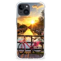 iPhone 15 Telefoonhoesje met valbescherming Amsterdamse Grachten - thumbnail