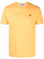 Comme Des Garçons Play t-shirt à patch logo - Orange