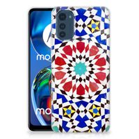 Motorola Moto E32/E32s TPU Siliconen Hoesje Mozaïek - thumbnail