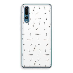 Hipster stripes: Huawei P20 Pro Transparant Hoesje