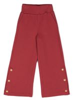 Balmain Kids pantalon ample à boutons décoratifs - Rouge - thumbnail