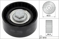 Geleide rol/omdraairol, Poly V-riem INA, Diameter (mm)60mm, u.a. für Vauxhall, Opel