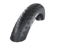 CST Buitenband boat 20x4.00 fatbike zwart met reflex - thumbnail