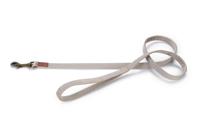 Designed by Lotte Velura - Hondenriem - Fluweel - Grijs - 120cmx15mm