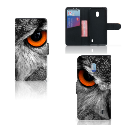Nokia 2.2 Telefoonhoesje met Pasjes Uil
