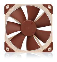 Noctua NOC-NF-F12-PWM Computer behuizing Ventilator 12 cm Beige, Bruin 1 stuk(s) - thumbnail