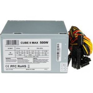 IBox CUBE II power supply unit 500 W ATX Zilver