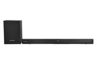 Grundig 2.1 Dolby Digital Soundbar DSB 995, Slim Design, 2.1 Dolby Digital, 220 Watt uitgangsvermogen, draadloze verbinding, Bluetooth 5.3, HDMI (CEC ARC), USB, optische en AUX-ingang, zwart