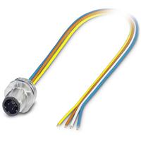 Phoenix Contact 1551558 Sensor/actuator inbouwconnector M12 Aantal polen: 4 Stekker, inbouw 0.50 m 1 stuk(s) - thumbnail