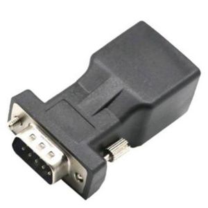 RJ45 Male Plug to 8P 8C Female Bolt Screw Type terminals Ethernet Gold Plated Net Network Plug