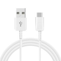 Bulkverpakking - voor Samsung Originele USB-C kabel 1M Wit - thumbnail