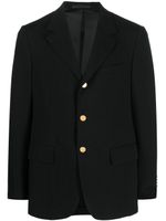 Caruso blazer à simple boutonnage - Noir