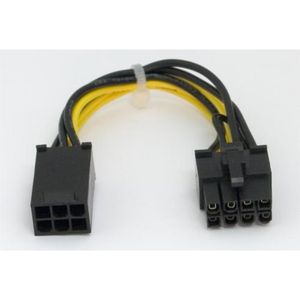 6 pin To 8 pin PCI-E adapter cable